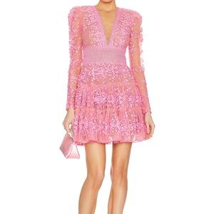 Bronx and Banco Megan Pink Mini Dress